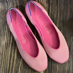 New Rothy’s Pink Flats